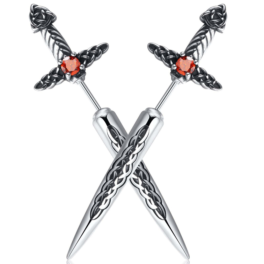 Gothic Schwertförmige Brosche Karnz