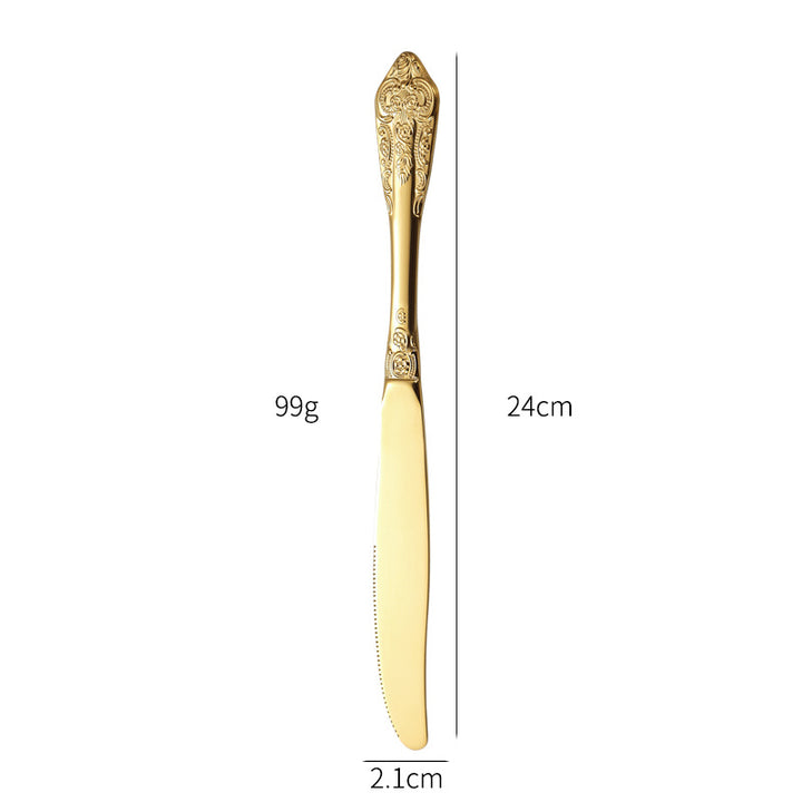 Elegante Fischgabel mit Kunstvollem Griffdesign Karnz