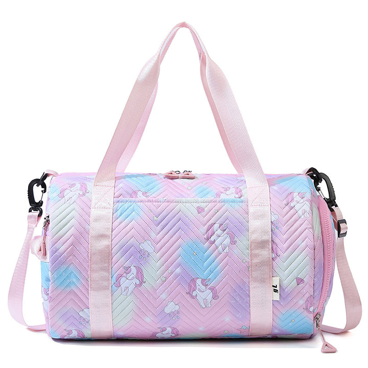 Verspielt Einhorn Druck Wochenendtasche