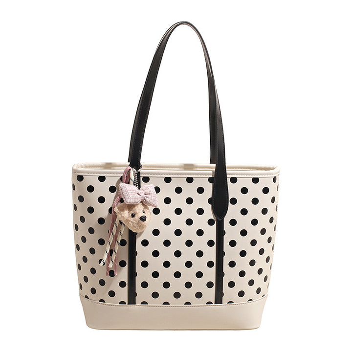 Polka Dot Print Leichte Tragetasche Karnz