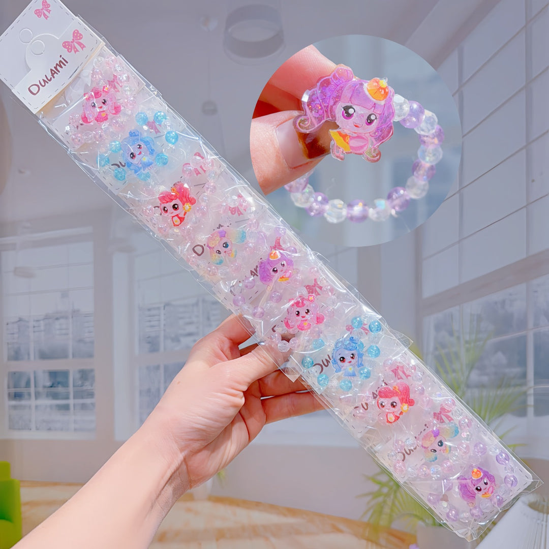 Verspieltes Armband mit Cartoon-Anhängern Karnz