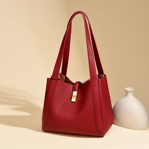 Elegante Strukturierte Schultertasche Karnz