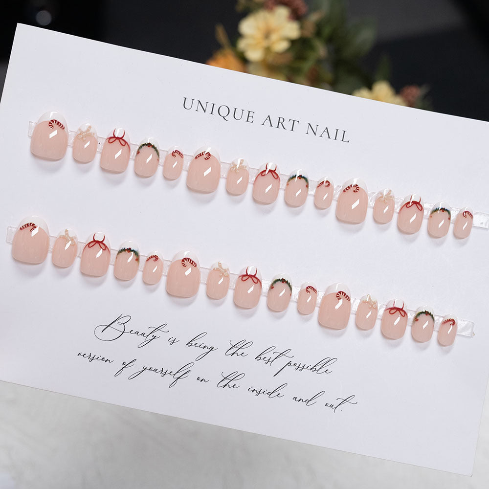 Urlaubs-Themen Press-On Nagelkunst
