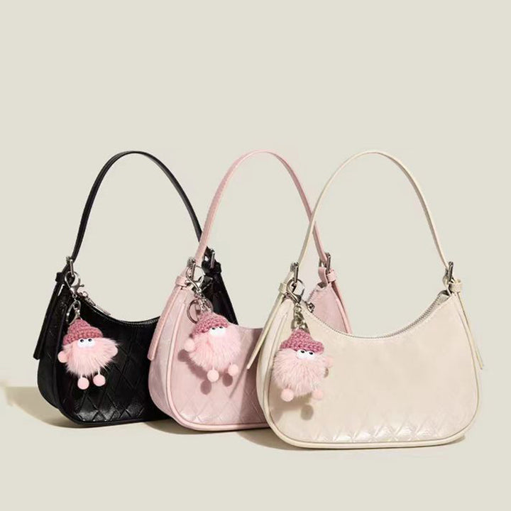 Stilvolle gesteppte Hobo-Tasche Karnz