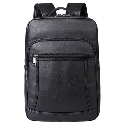 Eleganter professioneller Leder-Laptop-Rucksack Karnz