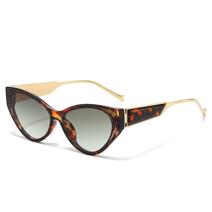 Chice Katzenaugen-Sonnenbrille mit einzigartigen Details Karnz