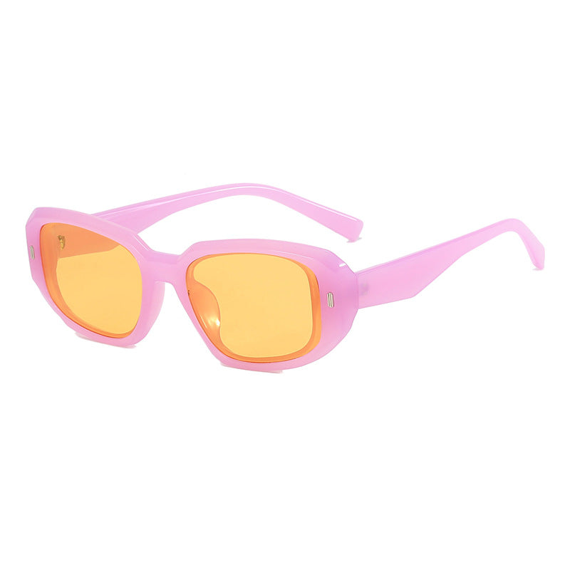 Damen Oversized modische Sonnenbrille Karnz