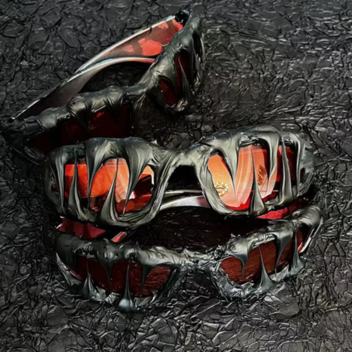 Damen Sport-Sonnenbrille mit innovativem Monster-Design Karnz