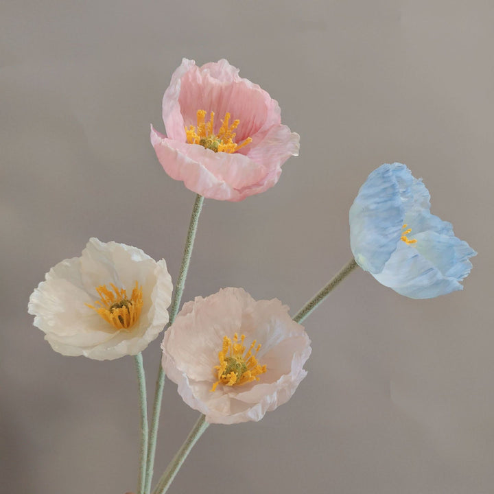 Elegante Faux-Popp Blumenstiel