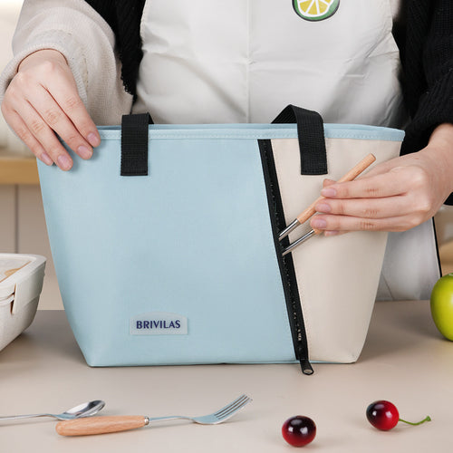 Isolierte Reißverschluss-Lunch-Tasche