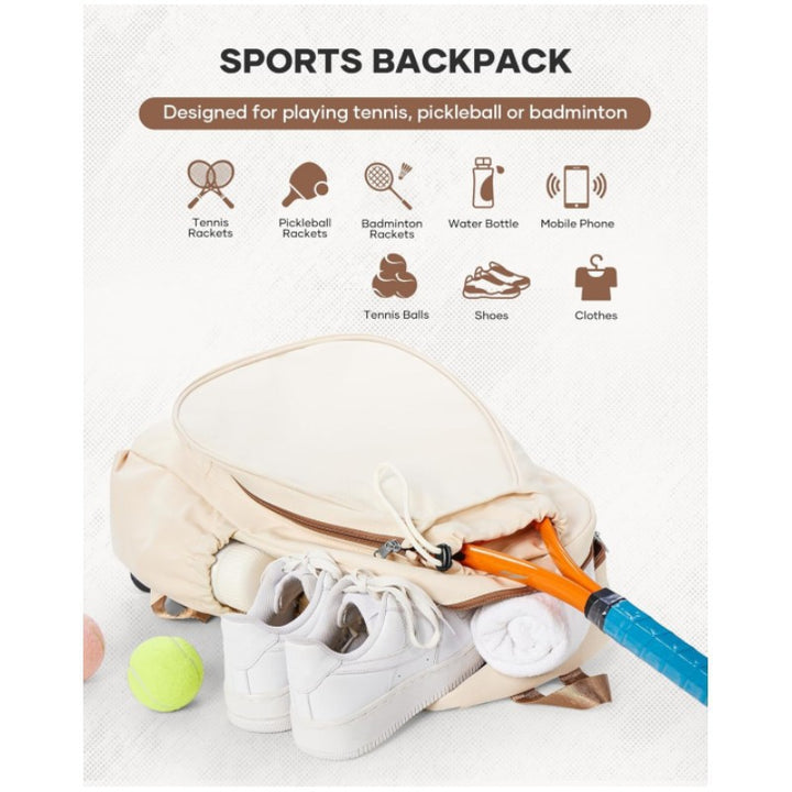 Sportlicher Tennis-Rucksack Karnz