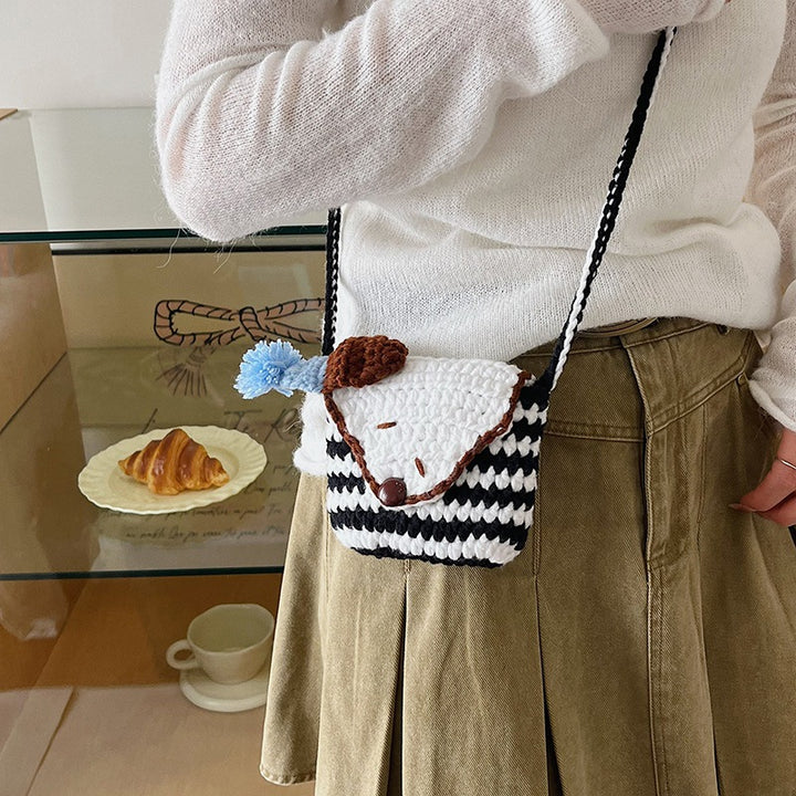 Funky Häkel Mini-Handtasche