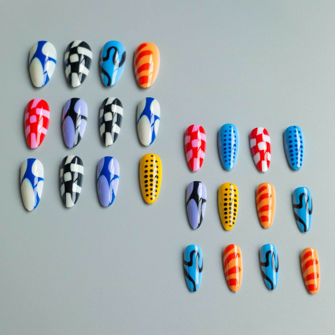 Kreatives Geometrisches Nagelkunstset