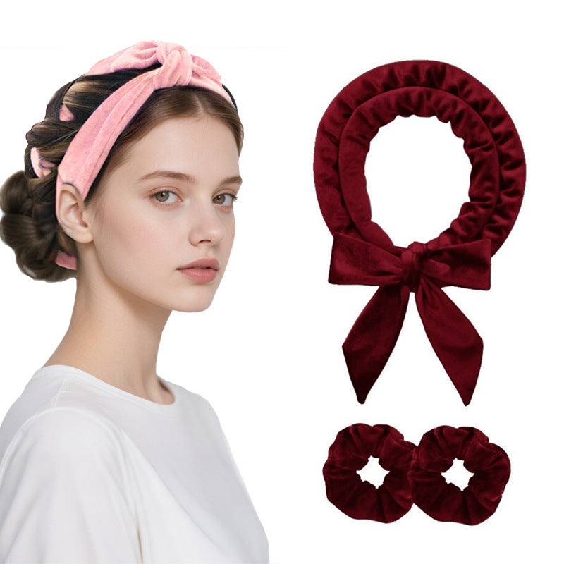Samt Haaraccessoires Set