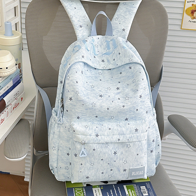 Stylische leichte Rucksack mit Sternmuster Karnz