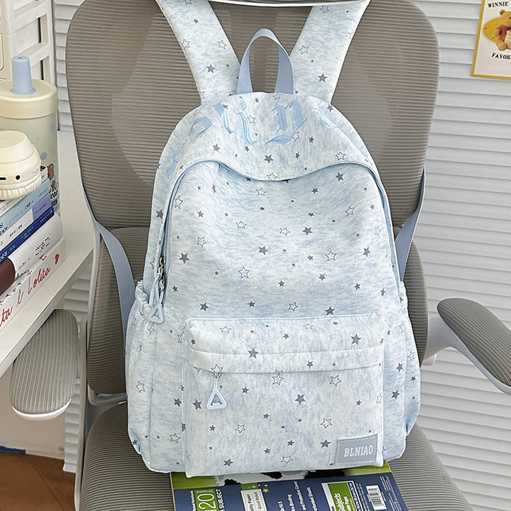 Stylische leichte Rucksack mit Sternmuster Karnz