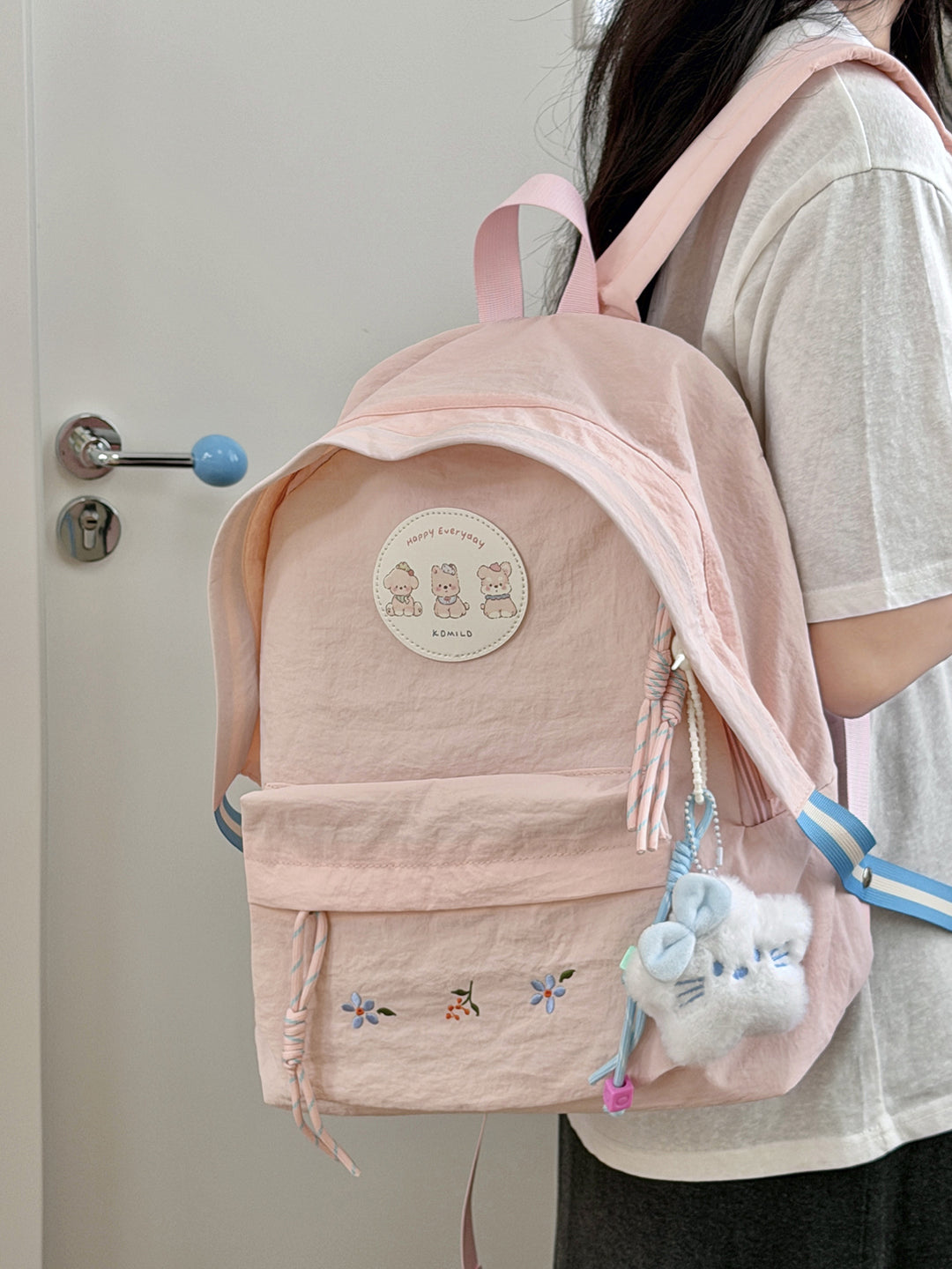 Bestickter lässiger Rucksack Karnz