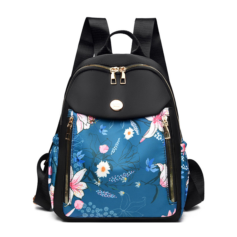 Blumenmuster Rucksack Karnz