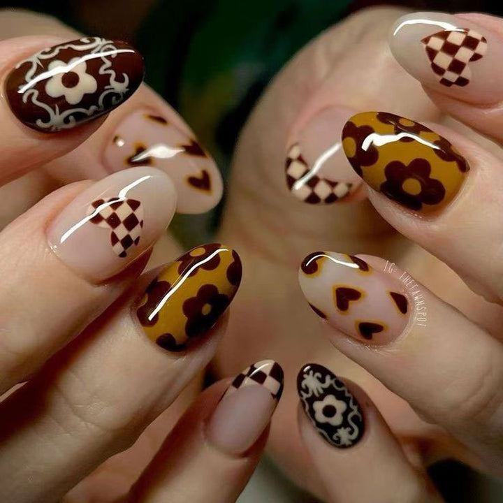 Künstlerisches Acryl-Nagelkunst-Set