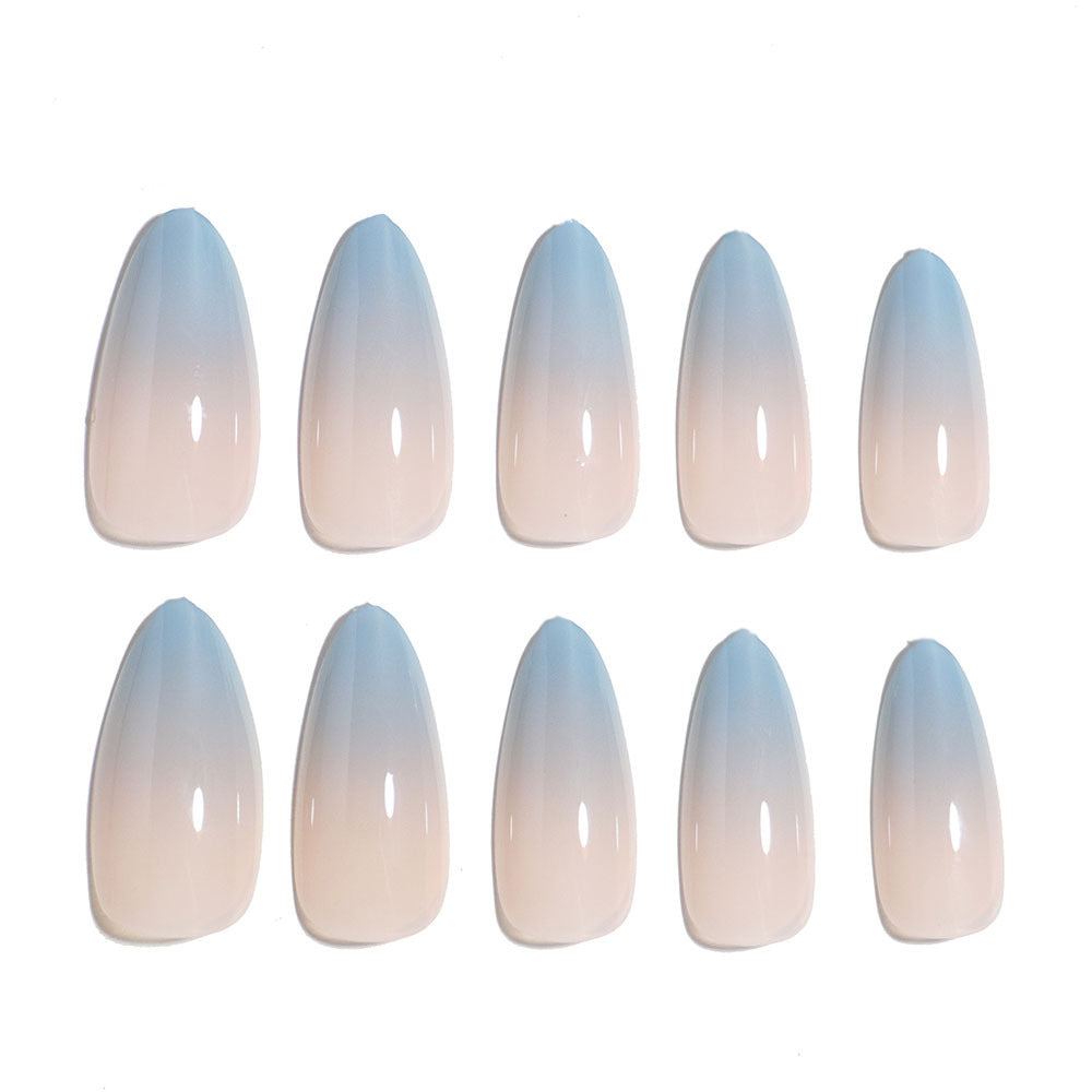 Ombre Stiletto Press-On Nails Karnz