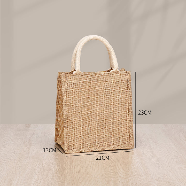 Umweltfreundliche Jute-Tragetasche Karnz