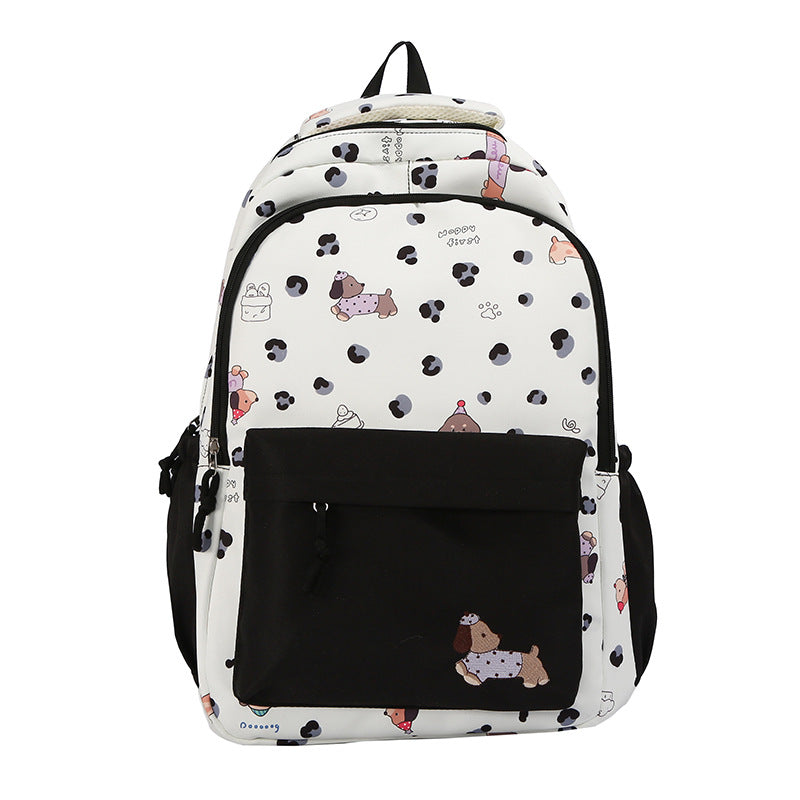 Verspielter Rucksack im Cartoon-Stil