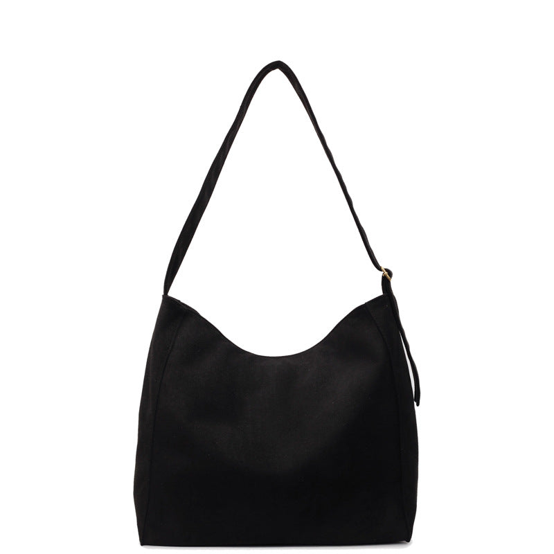 Weiches Wildleder Hobo-Bag