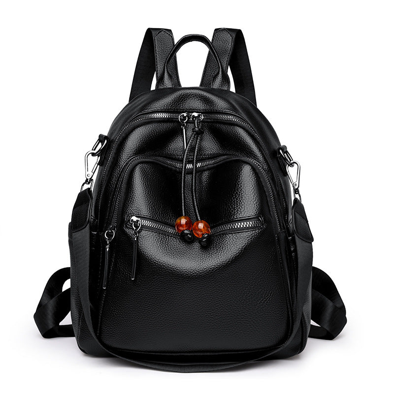 Premium Leder Reise Rucksack Karnz