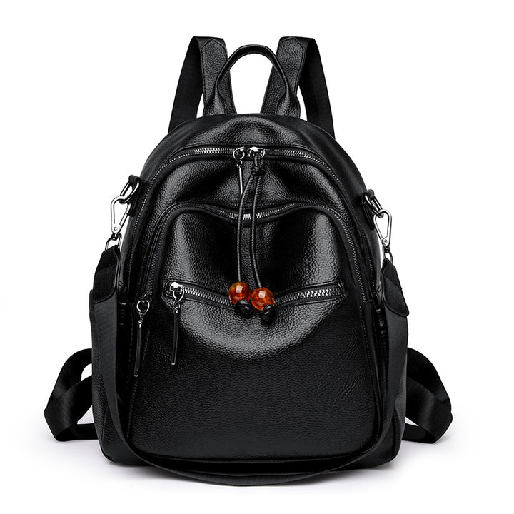Premium Leder Reise Rucksack Karnz