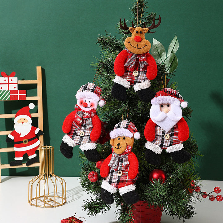 Dekorative Weihnachtsbaumfigur im Rentier-Design Karnz