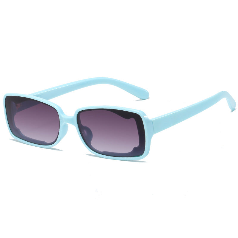 Damen modische Sonnenbrille mit futuristischem Design Karnz