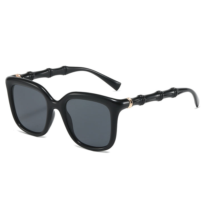 Bamboo-Style Übergroße Sonnenbrille Karnz