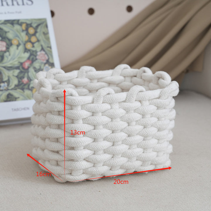 Aufbewahrungskorb mit Geflochtenem Design Karnz