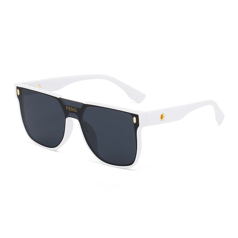 Damen modische Sonnenbrille im trendigen, geometrischen Design Karnz