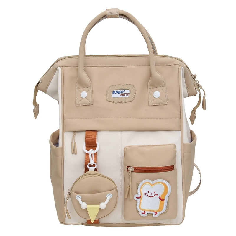 Stylischer Mehrfach-Taschen-Rucksack Karnz