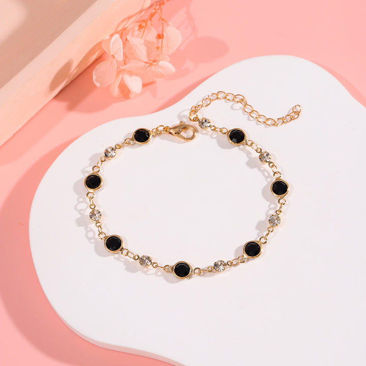 Elegante mit Kristallen verzierte Armband Karnz