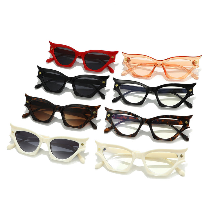 Avantgarde Katzenaugen Sonnenbrille Karnz
