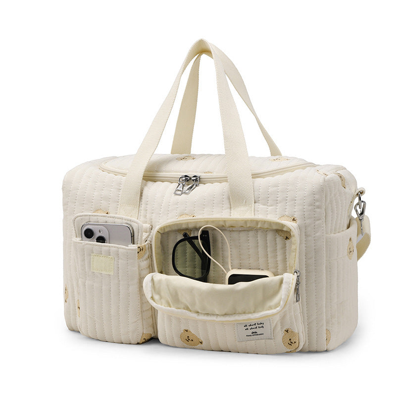 Mehrfach-Taschen Stepp Reisetasche Karnz