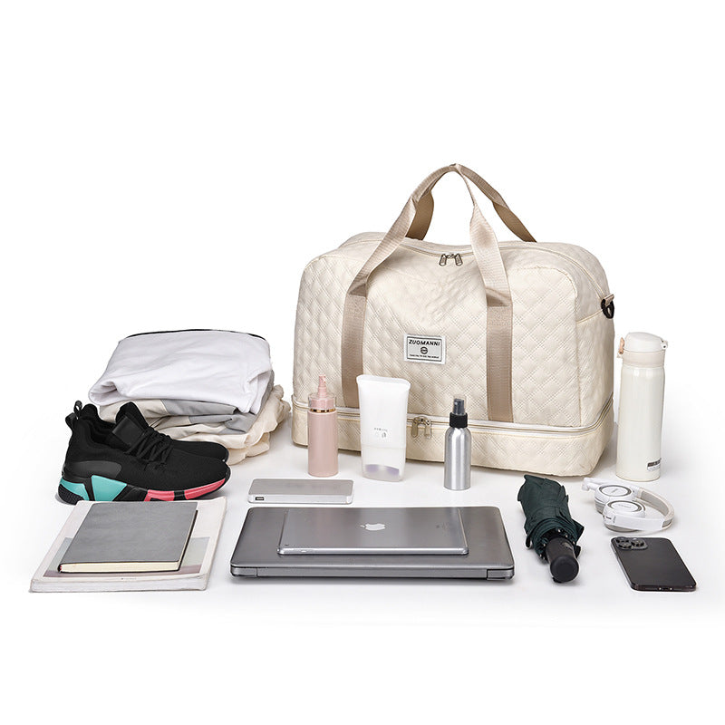 Stilvolle gesteppt Reise-Duffle Karnz 1790692517