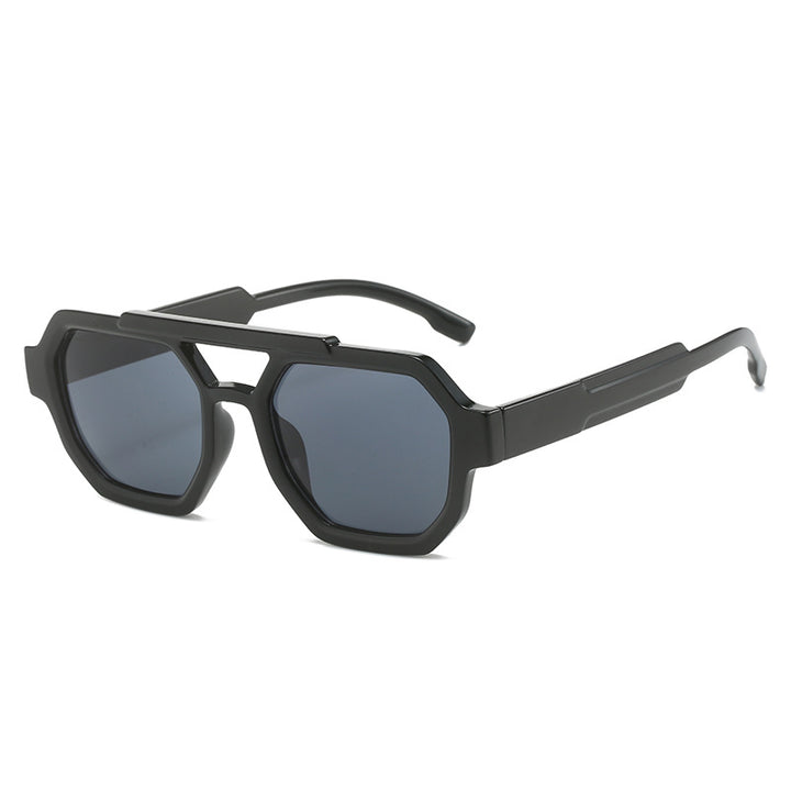 Geometrische Oversized Sonnenbrille Karnz