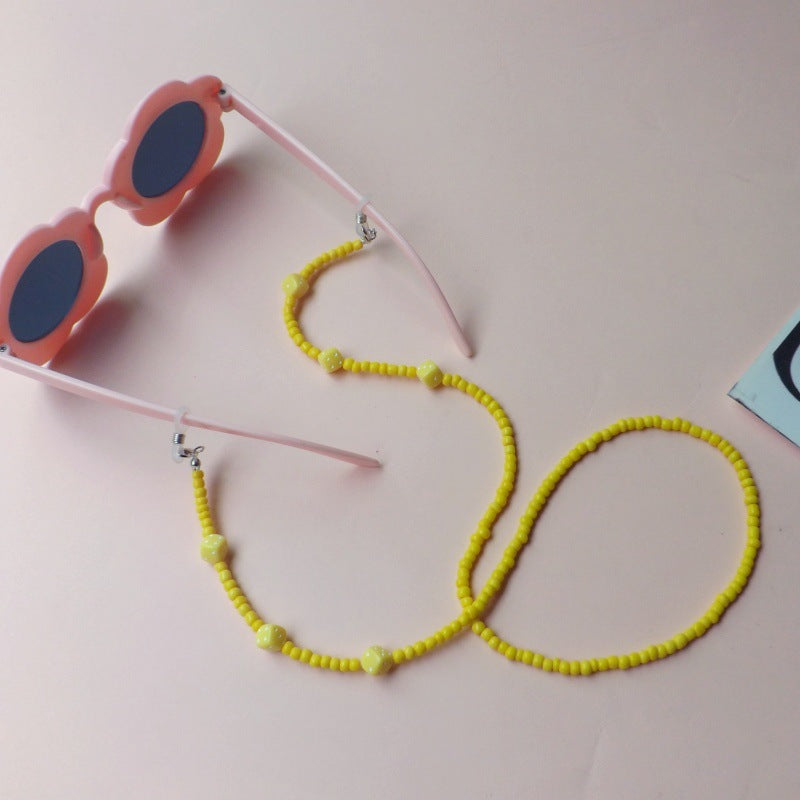 Sonnenbrille mit Modischem Perlenband Karnz