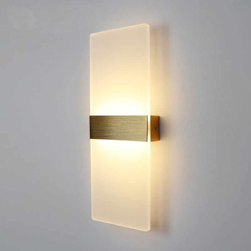 Moderne LED Wandleuchtenfassung