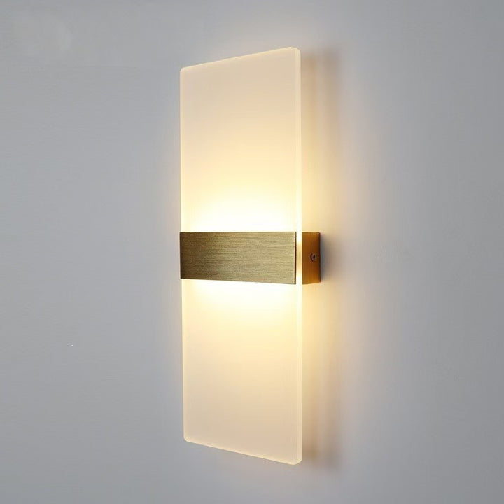 Moderne LED Wandleuchtenfassung