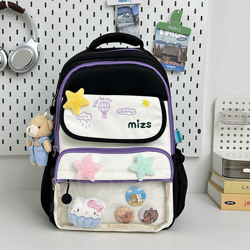 Multi-Taschen Messenger-Bag