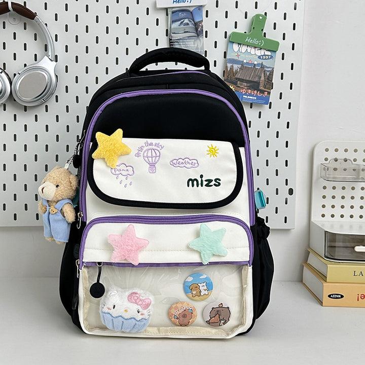 Multi-Taschen Messenger-Bag