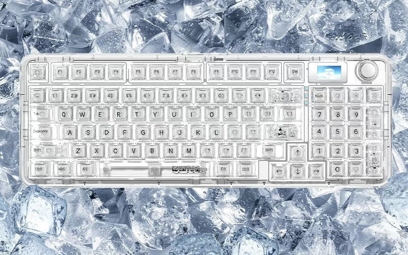 Transparente Mechanische Tastatur Karnz