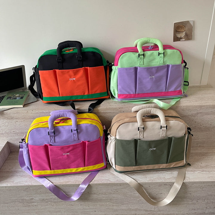 Stylische Multi-Compartment Laptop-Tasche