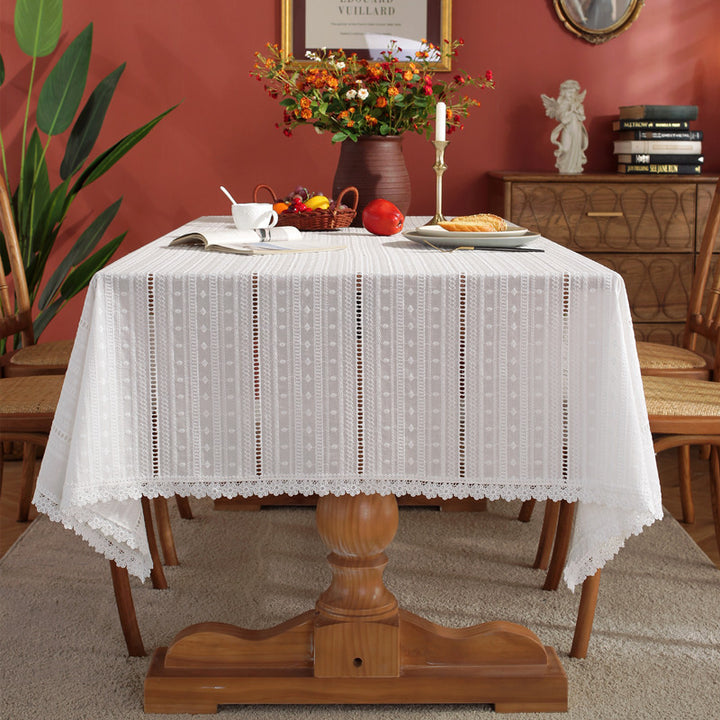 Elegante Spitze Tischdecke