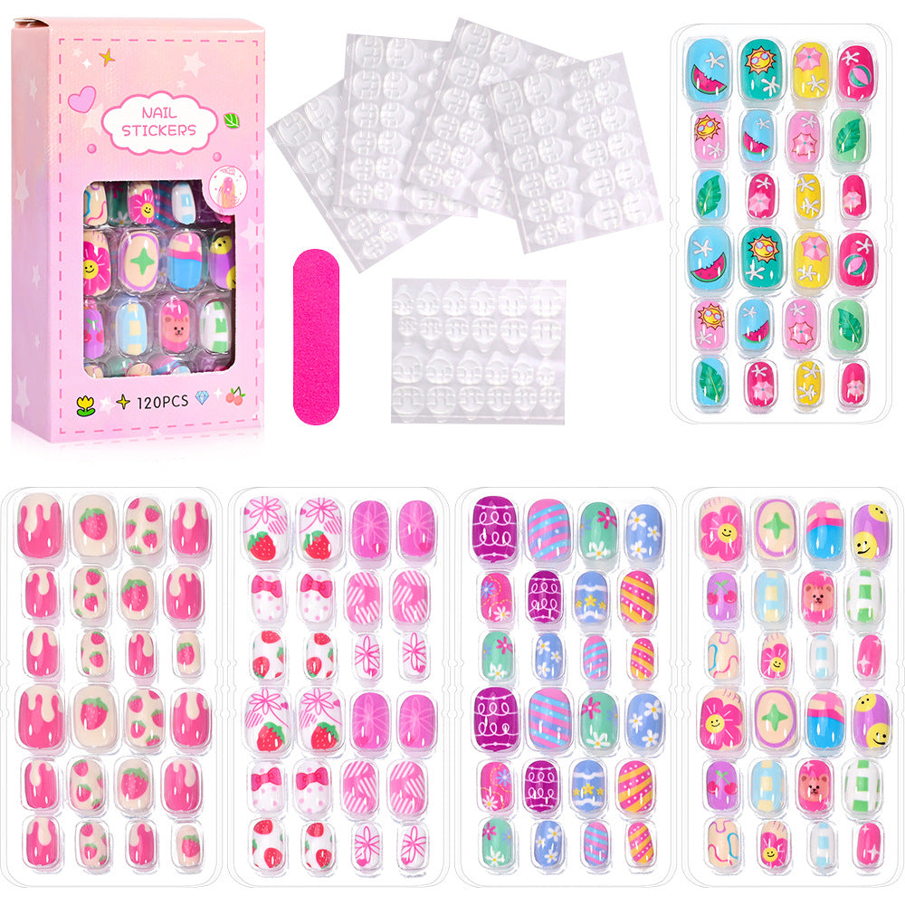 Kreatives Cartoon Nagelkunst Aufkleber Set Karnz