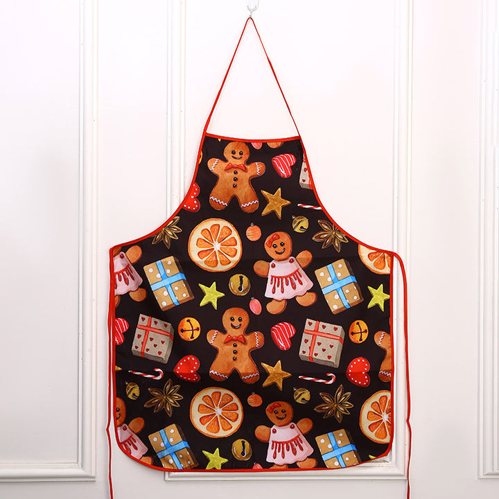 Festliche Kochschürze mit Weihnachtsmotiv Karnz